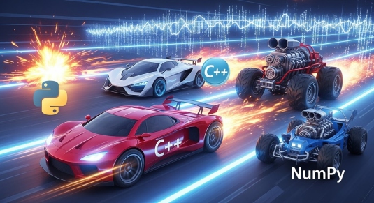Matrix Multiplication Performance Comparison Python vs...