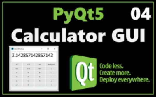 How to make a calculator GUI in python with PyQt5