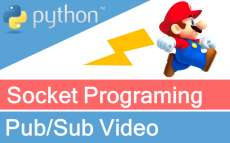 How to publish-subscribe video using socket programming in Python