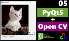 How to make OpenCV and PyQt5 based GUI for image processing applications