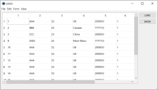 How to open and show the SQL database file in a PyQt5 GUI