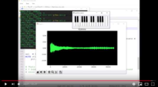 How to make a real time voice plot